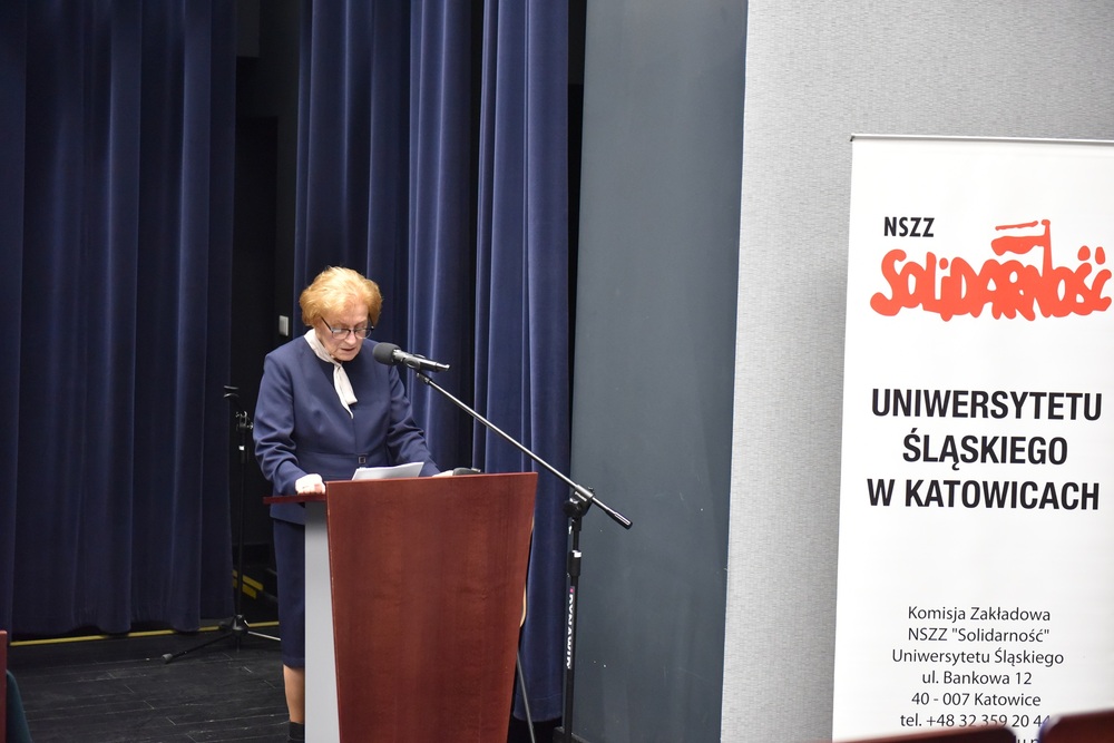 Upamiętniono prof. Augusta Chełkowskiego w Katowicach. Fot. Monika Kobylańska