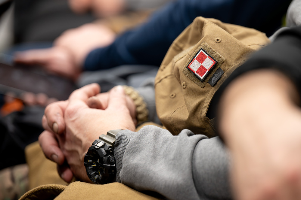 Wykład Adama Kurusa „Nieznane fakty o boju Wołyńskiej Brygady Kawalerii pod Mokrą 1 IX 1939”. Fot.: IPN Krzysztof Łojko