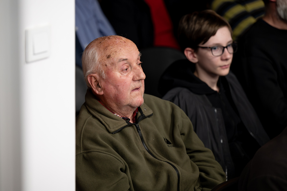 Wykład Adama Kurusa „Nieznane fakty o boju Wołyńskiej Brygady Kawalerii pod Mokrą 1 IX 1939”. Fot.: IPN Krzysztof Łojko