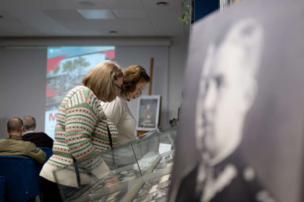 Wykład Adama Kurusa „Nieznane fakty o boju Wołyńskiej Brygady Kawalerii pod Mokrą 1 IX 1939”. Fot.: IPN Krzysztof Łojko