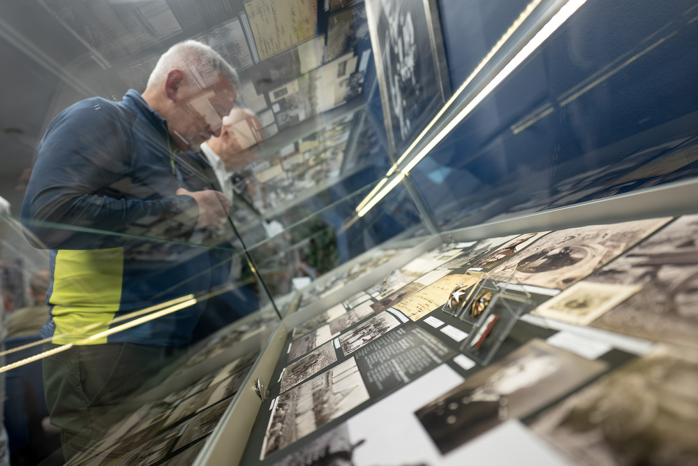 Wykład Adama Kurusa „Nieznane fakty o boju Wołyńskiej Brygady Kawalerii pod Mokrą 1 IX 1939”. Fot.: IPN Krzysztof Łojko