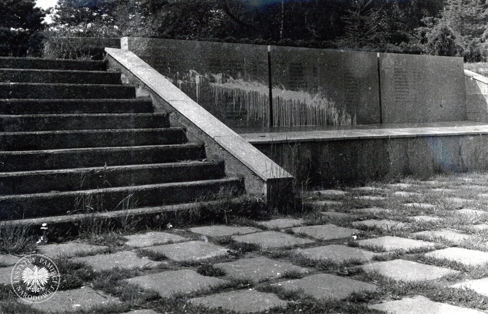 Pomnik w Rybniku przy ul. Rudzkiej, maj 1981 r. (IPN Ka 048/1821, t. 2)