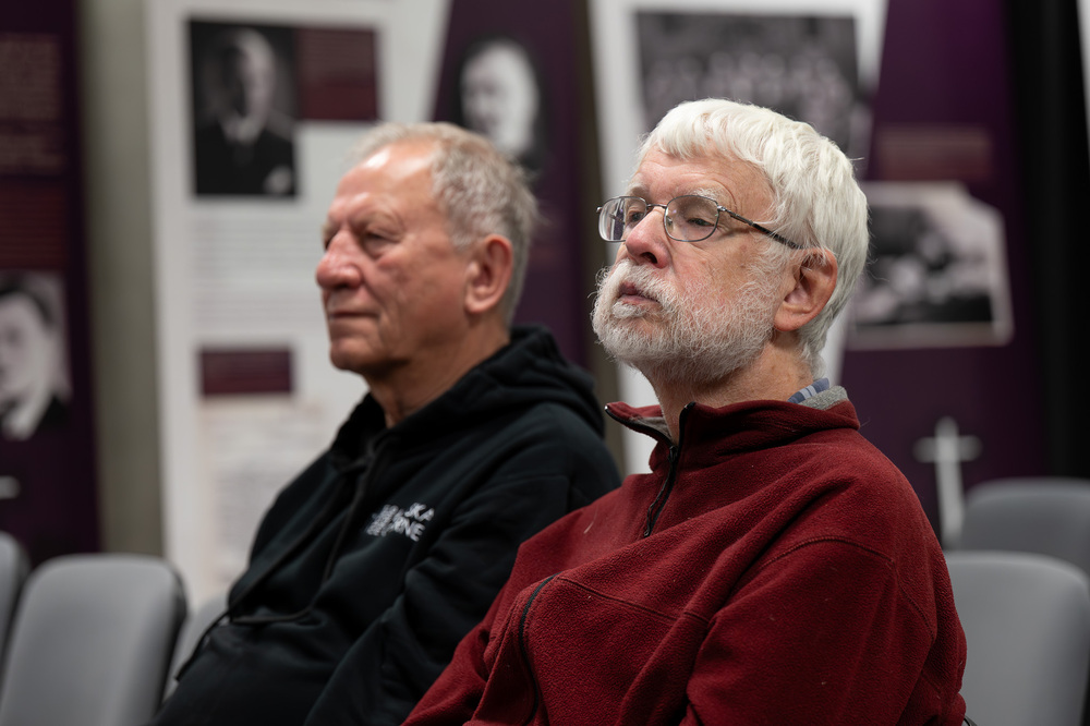 Wykład Przemysława Namsołka „Wileńska Golgota. Zbrodnia w Ponarach 1941–1944”. Fot.: IPN Krzysztof Łojko