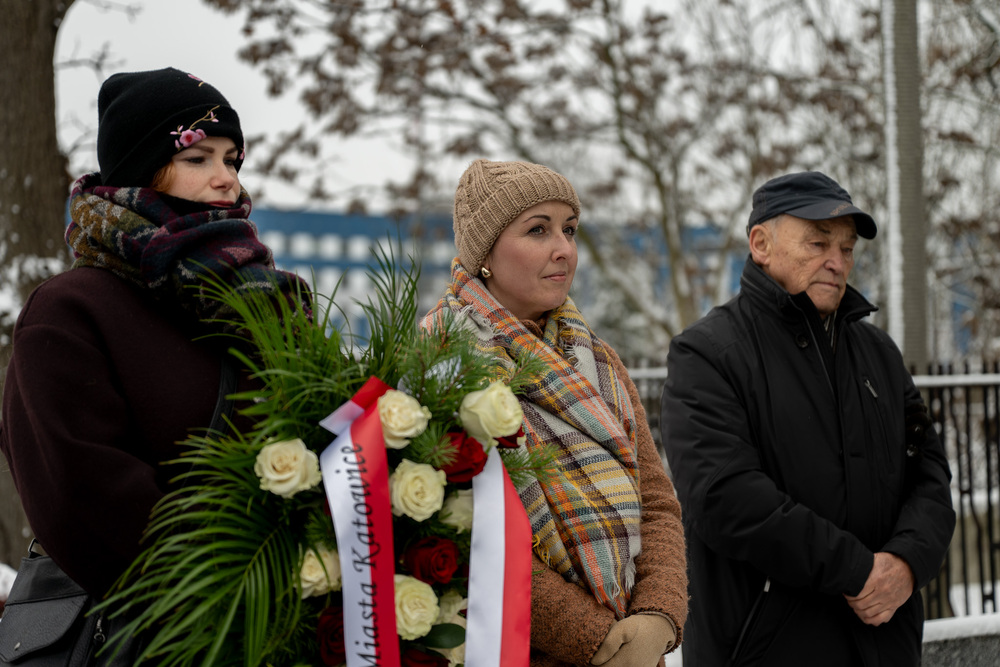 Uroczystość oznaczenia grobu obrońcy Lwowa śp. Ludwika Giebułtowicza plakietą „Grób Weterana Walk o Wolność i Niepodległość Polski”. Fot.: IPN Krzysztof Łojko