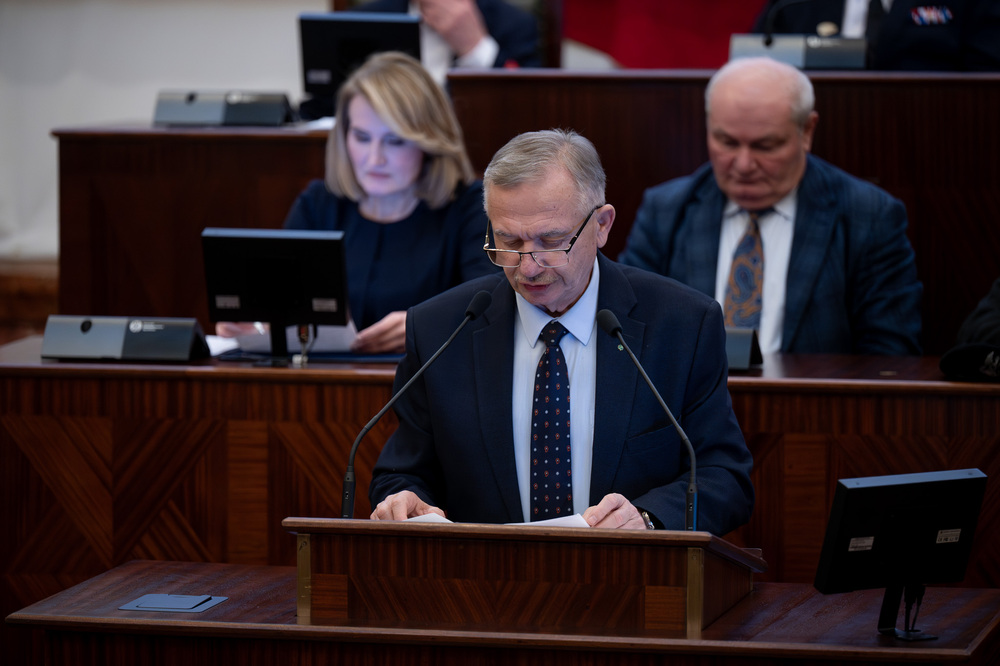 35-lecie Okręgu Śląskiego Światowego Związku Żołnierzy Armii Krajowej. Fot.: IPN Krzysztof Łojko