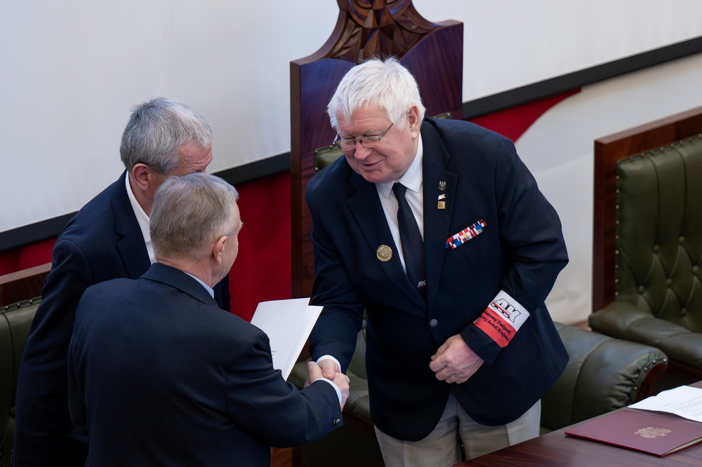 35-lecie Okręgu Śląskiego Światowego Związku Żołnierzy Armii Krajowej. Fot.: IPN Krzysztof Łojko