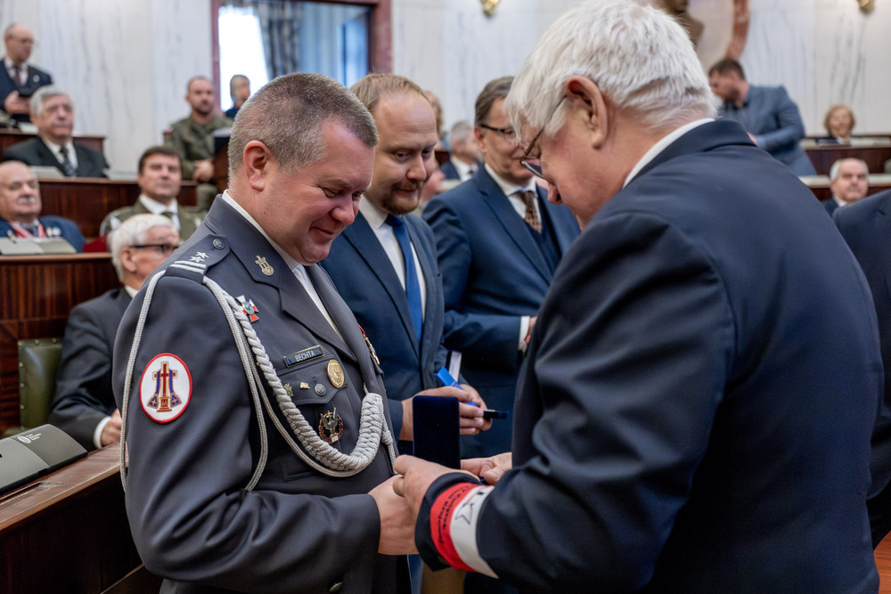 35-lecie Okręgu Śląskiego Światowego Związku Żołnierzy Armii Krajowej. Fot.: IPN Krzysztof Łojko