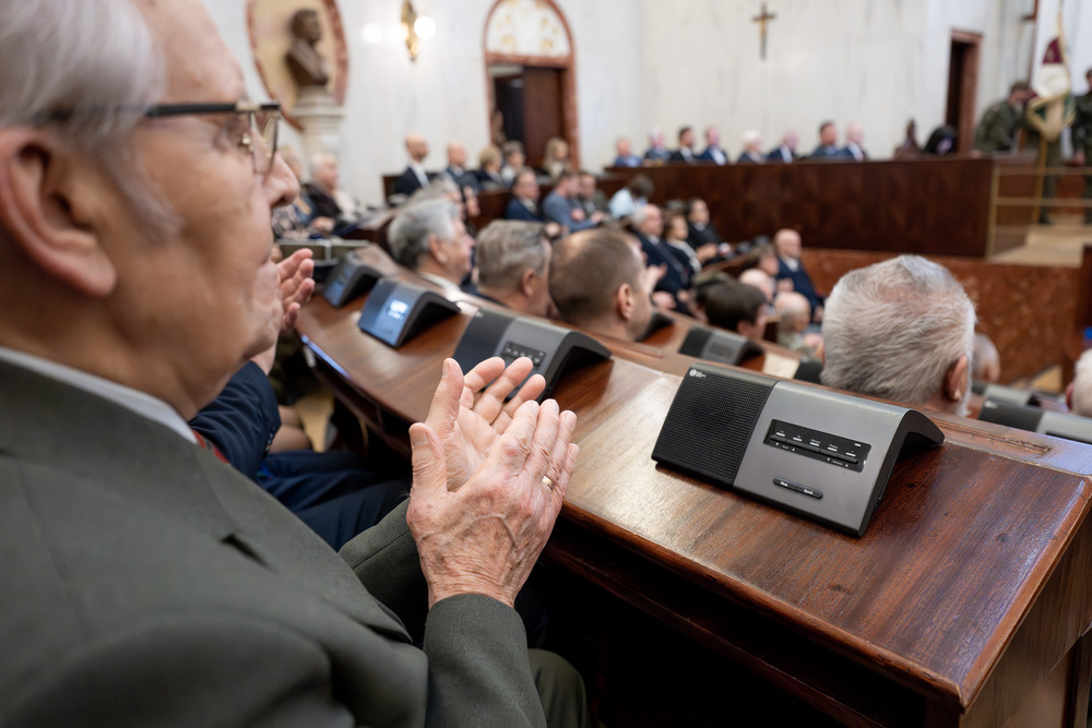 35-lecie Okręgu Śląskiego Światowego Związku Żołnierzy Armii Krajowej. Fot.: IPN Krzysztof Łojko