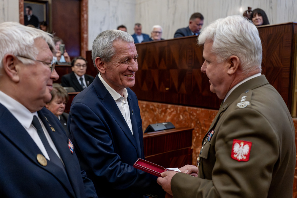 35-lecie Okręgu Śląskiego Światowego Związku Żołnierzy Armii Krajowej. Fot.: IPN Krzysztof Łojko