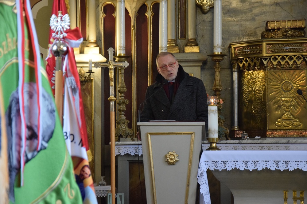 Upamiętnienie sierż. Józefa Kaisera oraz ppłk. Władysława Steblika w Żywcu. Fot. Danuta Mikoda/IPN