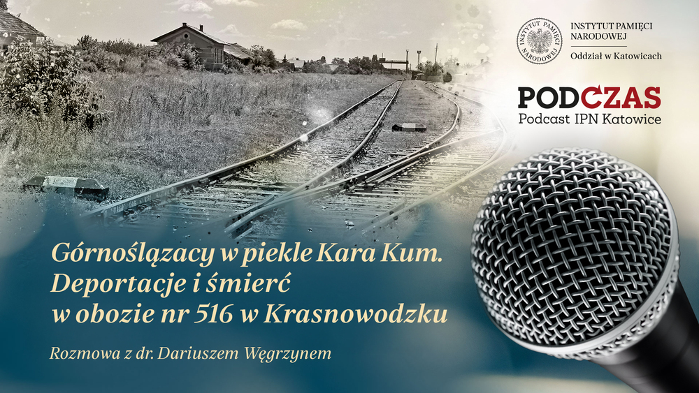 „PodCzas – Podcast IPN Katowice“ – Górnoślązacy w piekle Kara Kum. Deportacje i śmierć w obozie nr 516 w Krasnowodzk, 3 grudnia 2025