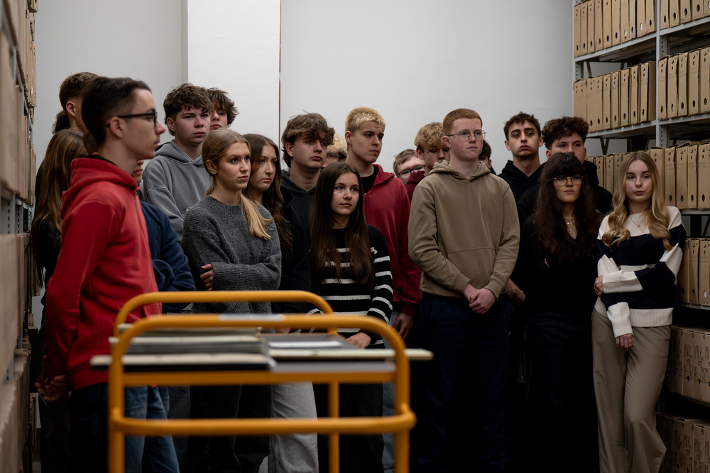 Zajęcia edukacyjne „Co kryją archiwa IPN?” – Katowice, 3 grudnia 2025. Fot. IPN Krzysztof Łojko