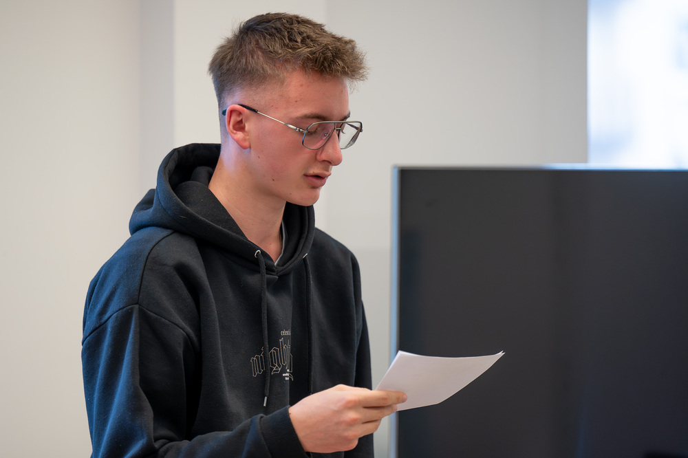 Zajęcia edukacyjne „Co kryją archiwa IPN?” – Katowice, 3 grudnia 2025. Fot. IPN Krzysztof Łojko