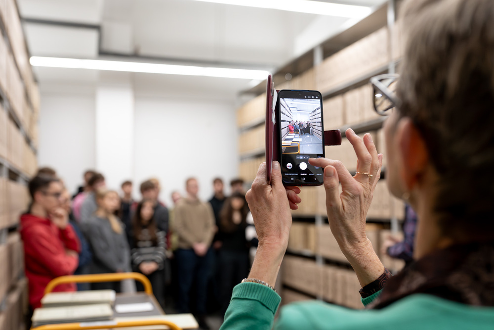 Zajęcia edukacyjne „Co kryją archiwa IPN?” – Katowice, 3 grudnia 2025. Fot. IPN Krzysztof Łojko