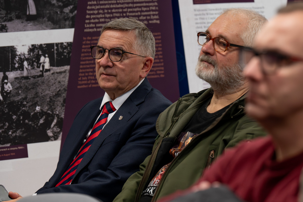 Cykl spotkań 45 lat „Solidarności" Śląsko-Dąbrowskiej – ludzie i struktury. Fot.: IPN Krzysztof Łojko