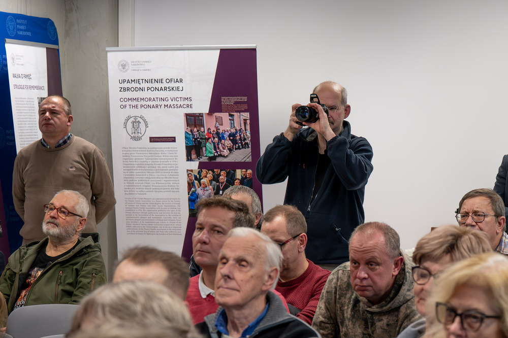 Cykl spotkań 45 lat „Solidarności" Śląsko-Dąbrowskiej – ludzie i struktury. Fot.: IPN Krzysztof Łojko