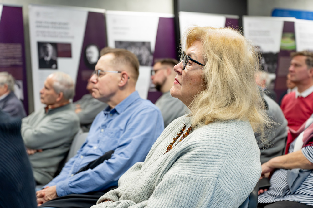 Cykl spotkań 45 lat „Solidarności" Śląsko-Dąbrowskiej – ludzie i struktury. Fot.: IPN Krzysztof Łojko