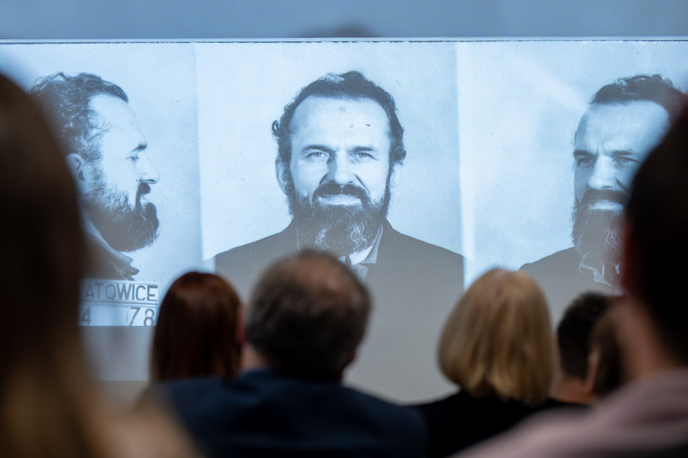 Cykl spotkań 45 lat „Solidarności" Śląsko-Dąbrowskiej – ludzie i struktury. Fot.: IPN Krzysztof Łojko