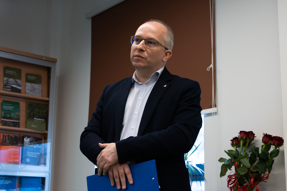 Dzień Darczyńcy w Oddziałowym Archiwum IPN w Katowicach, 5 grudnia 2025. Fot.: IPN Krzysztof Łojko