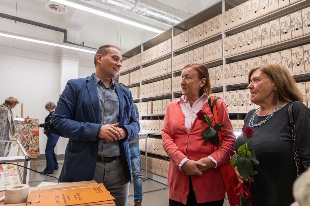 Dzień Darczyńcy w Oddziałowym Archiwum IPN w Katowicach, 5 grudnia 2025. Fot.: IPN Krzysztof Łojko