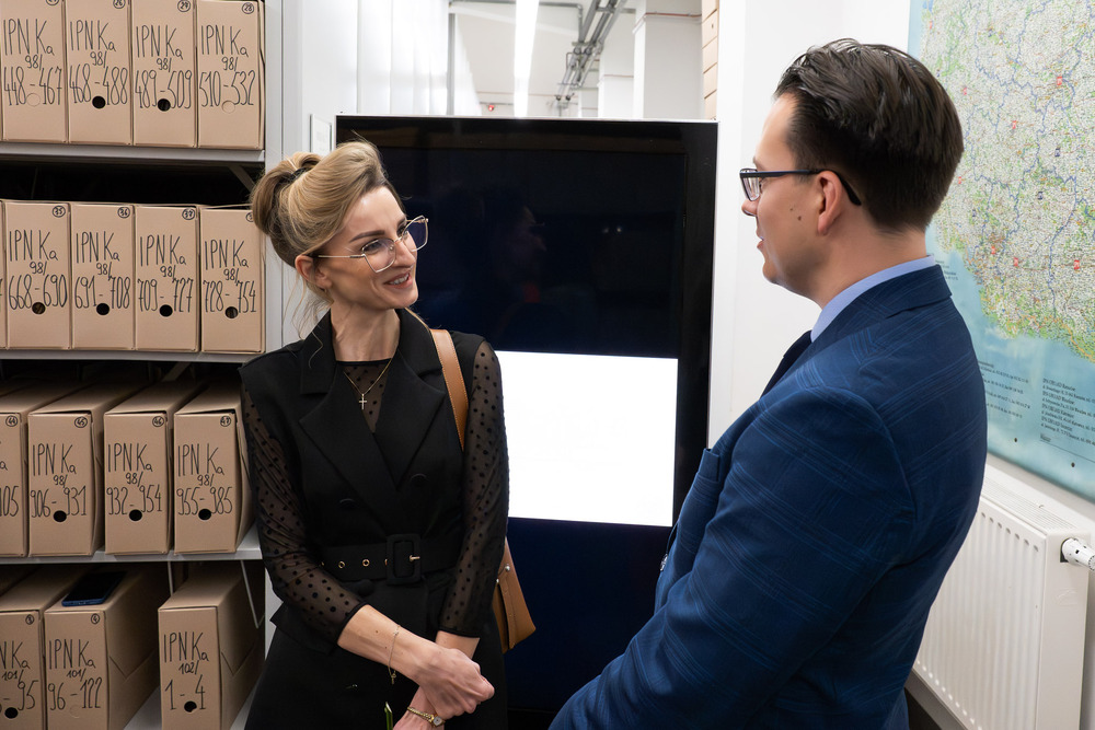 Dzień Darczyńcy w Oddziałowym Archiwum IPN w Katowicach, 5 grudnia 2025. Fot.: IPN Krzysztof Łojko