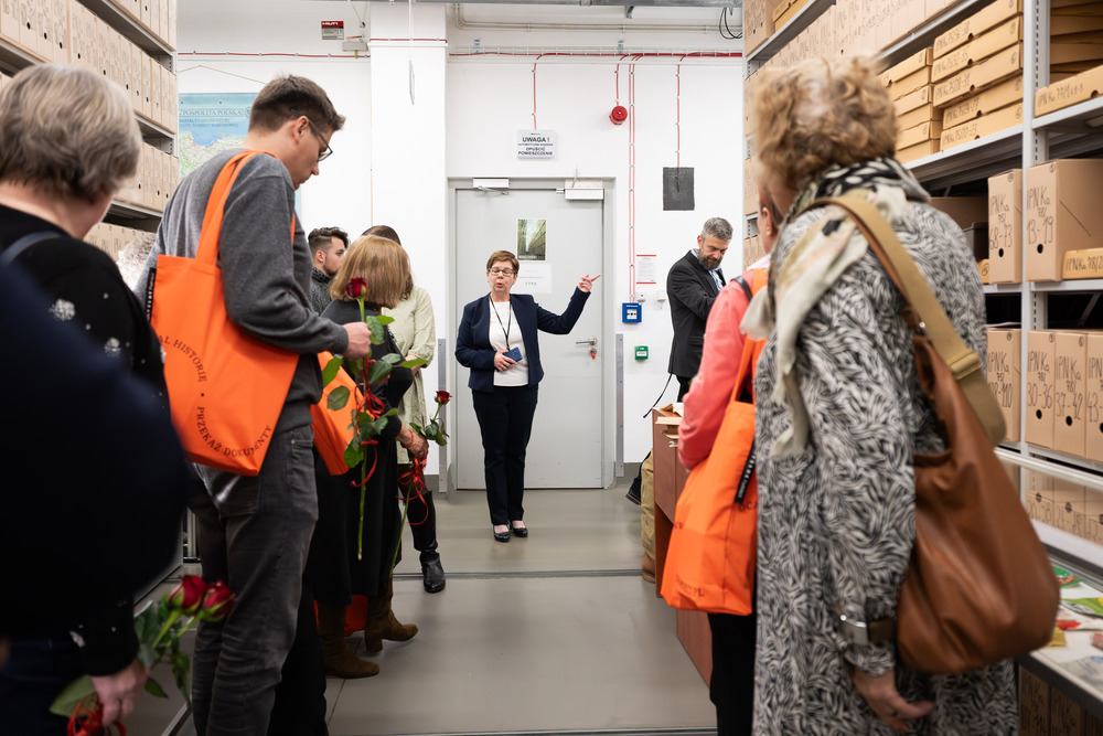 Dzień Darczyńcy w Oddziałowym Archiwum IPN w Katowicach, 5 grudnia 2025. Fot.: IPN Krzysztof Łojko