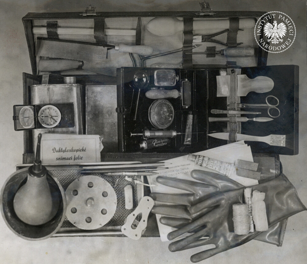 Walizka śledcza z lat pięćdziesiątych (IPN Ka 439/38)