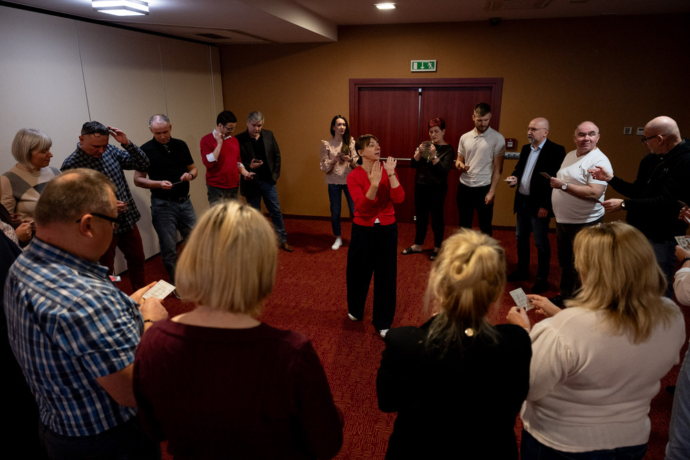 Trzydniowe szkolenie wyjazdowe liderów II edycji ogólnopolskiego projektu edukacyjnego „Silni Polską!” w Wiśle. Fot.: IPN Krzysztof Łojko