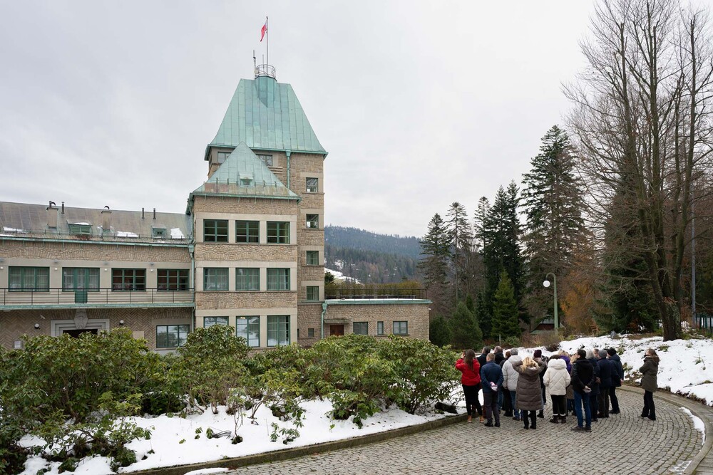 Trzydniowe szkolenie wyjazdowe liderów II edycji ogólnopolskiego projektu edukacyjnego „Silni Polską!” w Wiśle. Fot.: IPN Krzysztof Łojko