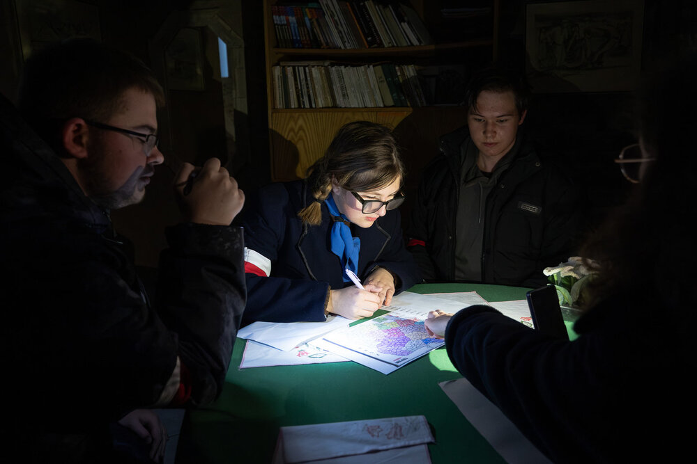 8. edycja Gry Miejskiej „Tropami Solidarności” – Bielsko-Biała, 13 grudnia 2025. Fot.: IPN Krzysztof Łojko