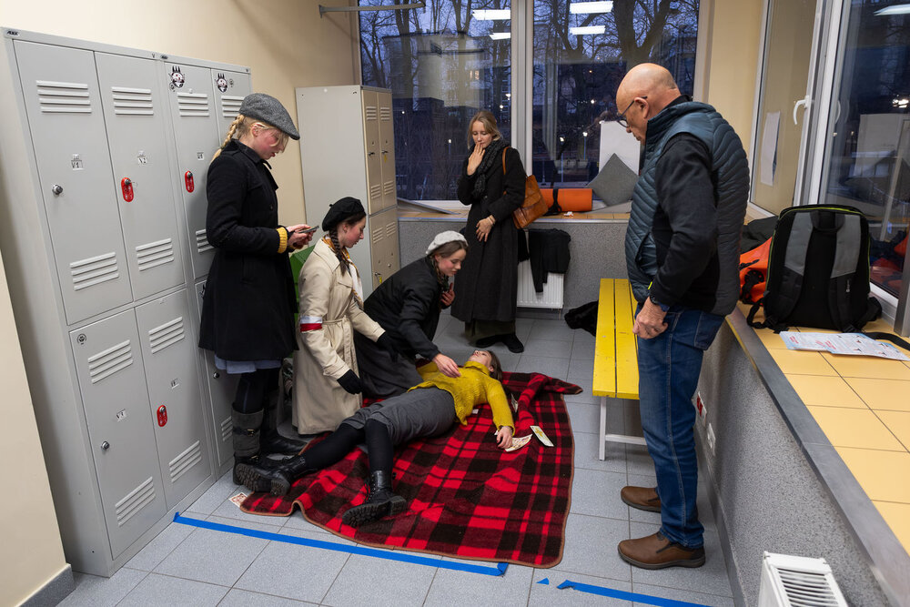 8. edycja Gry Miejskiej „Tropami Solidarności” – Bielsko-Biała, 13 grudnia 2025. Fot.: IPN Krzysztof Łojko