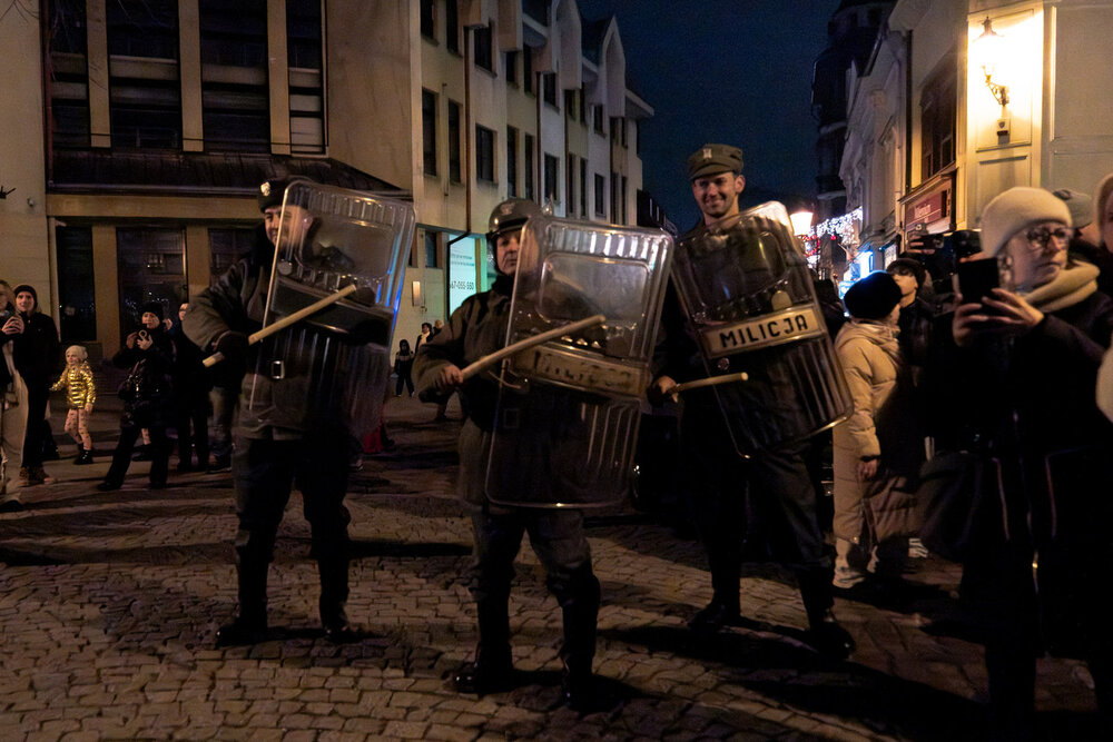 8. edycja Gry Miejskiej „Tropami Solidarności” – Bielsko-Biała, 13 grudnia 2025. Fot.: IPN Krzysztof Łojko