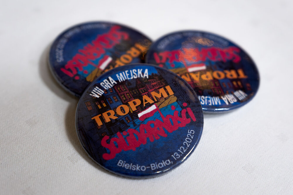 8. edycja Gry Miejskiej „Tropami Solidarności” – Bielsko-Biała, 13 grudnia 2025. Fot.: IPN Krzysztof Łojko