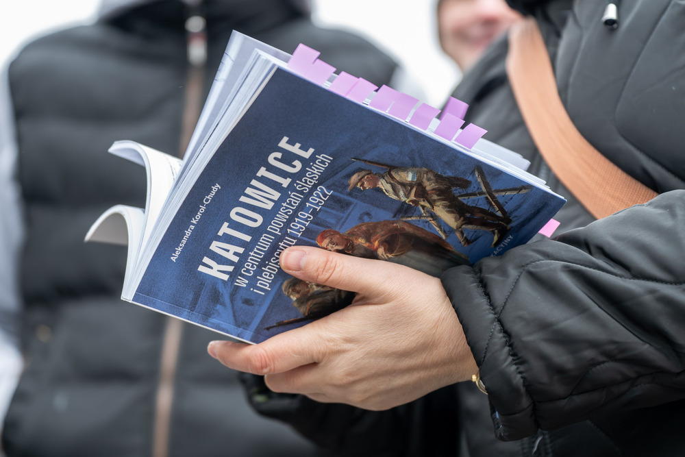 Spacer historyczny po centrum Katowic śladami powstań śląskich i plebiscytu.: Fot.: IPN Krzysztof Łojko