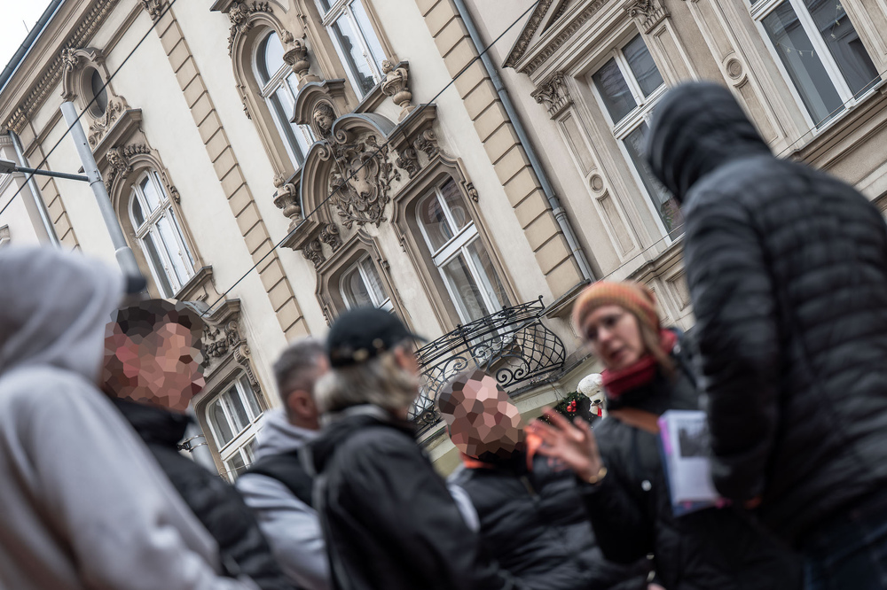 Spacer historyczny po centrum Katowic śladami powstań śląskich i plebiscytu.: Fot.: IPN Krzysztof Łojko