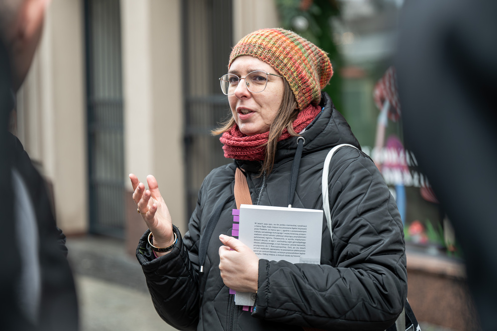 Spacer historyczny po centrum Katowic śladami powstań śląskich i plebiscytu.: Fot.: IPN Krzysztof Łojko