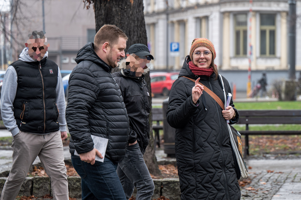 Spacer historyczny po centrum Katowic śladami powstań śląskich i plebiscytu.: Fot.: IPN Krzysztof Łojko