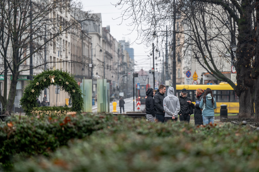 Spacer historyczny po centrum Katowic śladami powstań śląskich i plebiscytu.: Fot.: IPN Krzysztof Łojko