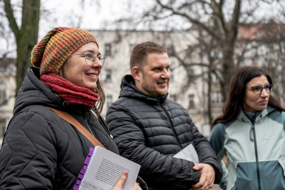 Spacer historyczny po centrum Katowic śladami powstań śląskich i plebiscytu.: Fot.: IPN Krzysztof Łojko