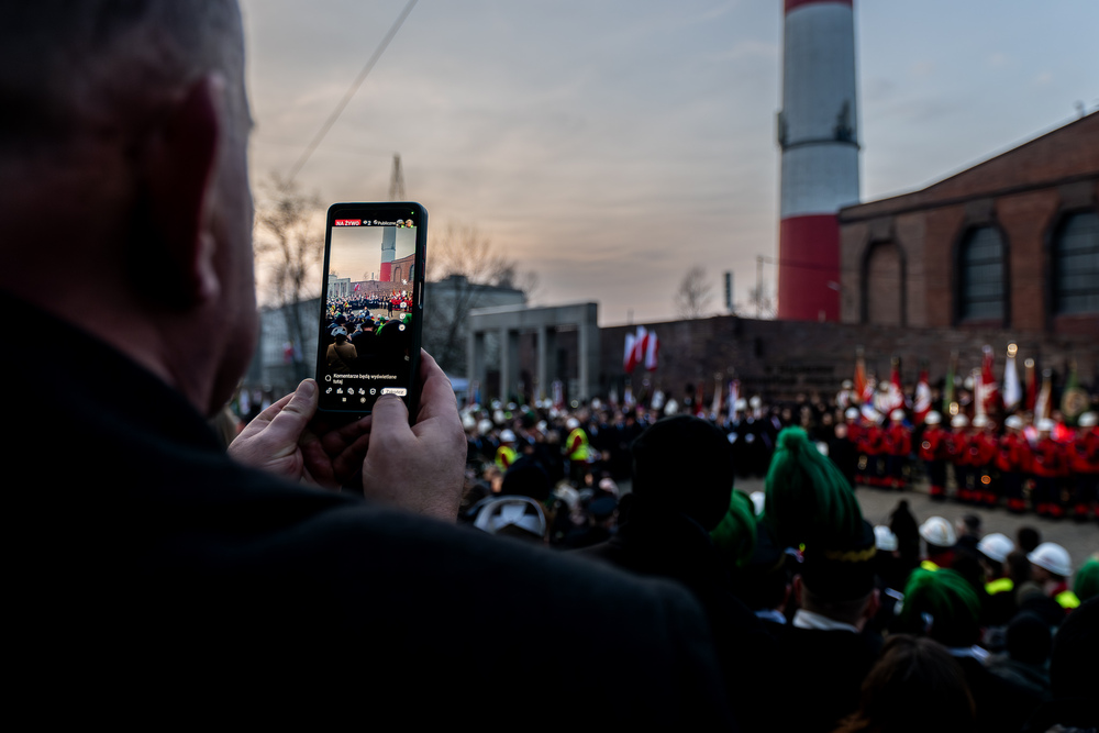 44. rocznica pacyfikacji kopalni „Wujek” – Katowice, 16 grudnia 2025. Fot: IPN Krzysztof Łojko