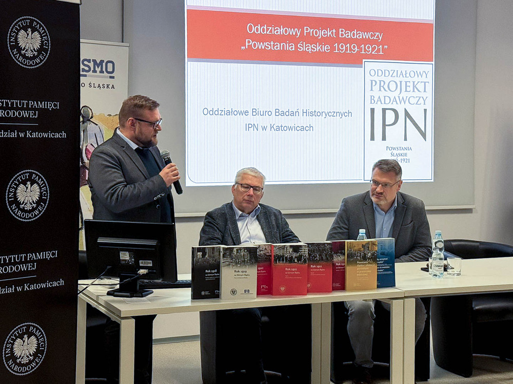 Dyskusja „Między powstaniami a plebiscytem“ połączona z promocją publikacji „Rok 1921 na Górnym Śląsku”. Fot.: Aleksandra Korol-Chudy (IPN)