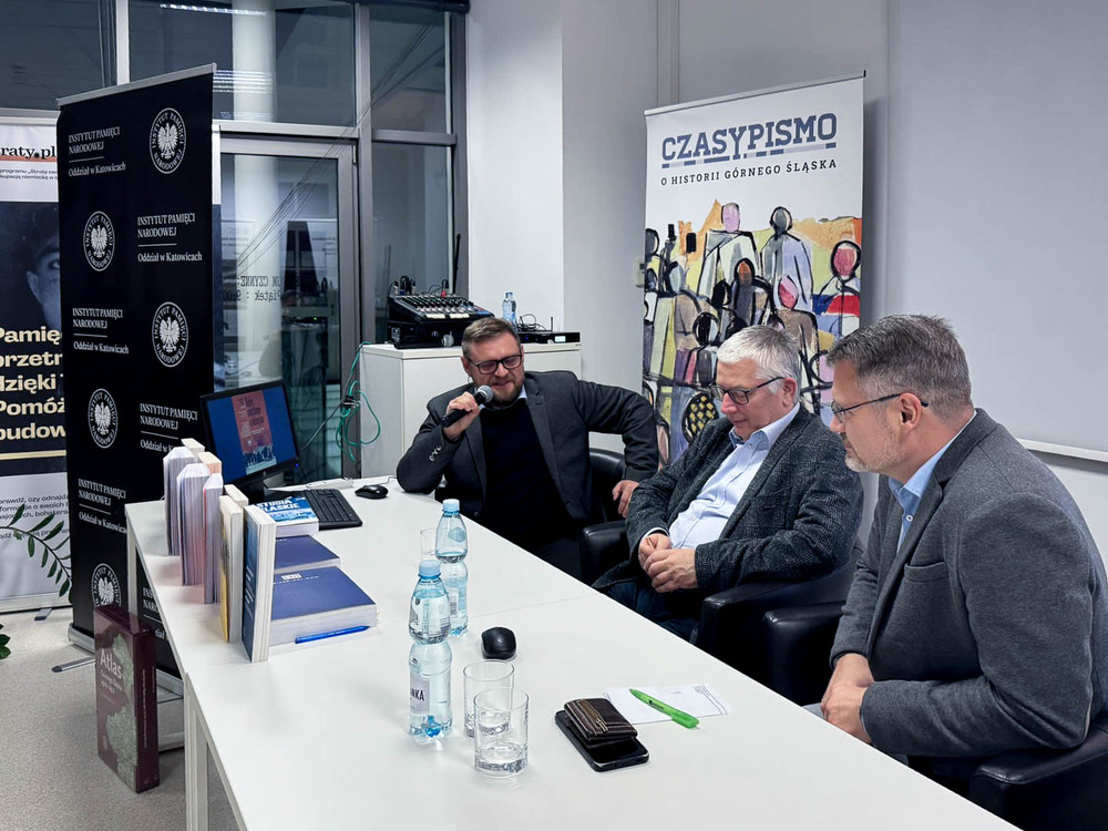 Dyskusja „Między powstaniami a plebiscytem“ połączona z promocją publikacji „Rok 1921 na Górnym Śląsku”. Fot.: Aleksandra Korol-Chudy (IPN)
