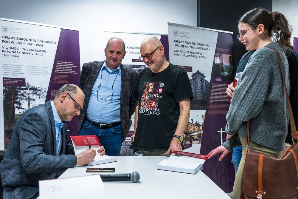 Promocja publikacji „Strajki grudniowe 1981 roku w województwie katowickim. Studia i materiały” – Katowice, 18 grudnia 2025. Fot.: IPN Krzysztof Łojko