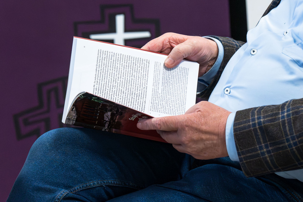 Promocja publikacji „Strajki grudniowe 1981 roku w województwie katowickim. Studia i materiały” – Katowice, 18 grudnia 2025. Fot.: IPN Krzysztof Łojko