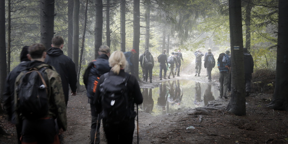 XXVI Rajd Historyczno-Turystyczny Szlakiem „Czarnej Brygady” pułkownika Stanisława Maczka Fot. Adam Kondracki/IPN