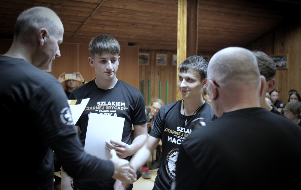 XXVI Rajd Historyczno-Turystyczny Szlakiem „Czarnej Brygady” pułkownika Stanisława Maczka Fot. Adam Kondracki/IPN