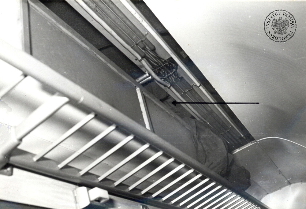 Skrytka i uciekinierzy schwytani w 1987 r. w Zgorzelcu (IPN Ka 035/1911)