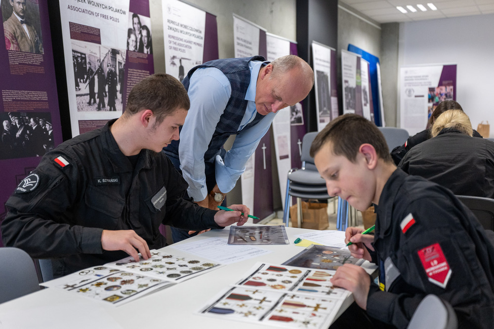 „Silni Polską!” – zakończenie I etapu warsztatów edukacyjnych. Fot.: IPN