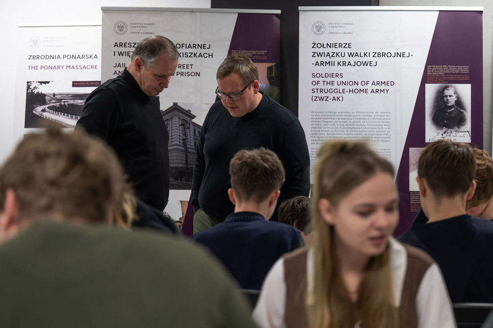 „Silni Polską!” – zakończenie I etapu warsztatów edukacyjnych. Fot.: IPN
