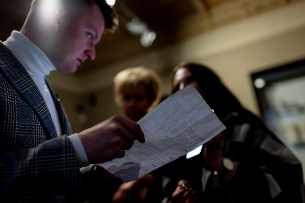 Zdjęcia zakulisowe filmu Niemcy zamknęli tu 50 tysięcy ludzi... Fot.: IPN Krzysztof Łojko